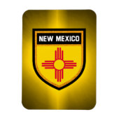 Fahne "New Mexico" Magnet (Vertikal)