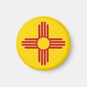 Fahne "New Mexico" Magnet (Vorne)