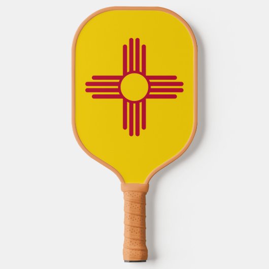 Fahne "New Mexico" Pickleball Schläger (Vorderseite)