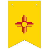 Fahne "New Mexico" Wimpelkette (Zweite Fahne)
