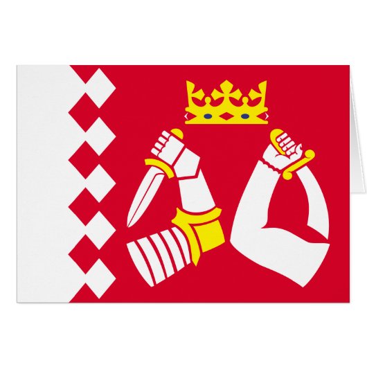 Fahne Nord Karelia (Vorderseite (Horizontal))