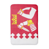 Fahne Nord Karelia Badematte (Vorderseite Vertikal)