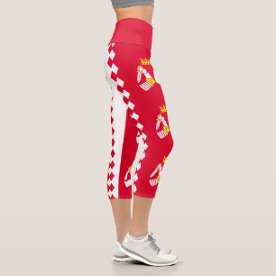 Fahne Nord Karelia Capri Leggings