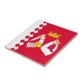 Fahne Nord Karelia Fliese (Seite)