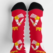 Fahne Nord Karelia Socken (Oben)