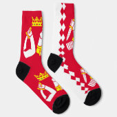 Fahne Nord Karelia Socken (Rechts)