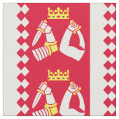 Fahne Nord Karelia Stoff (Nahaufnahme)