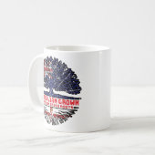 Fahne Nordirland - Australien Kaffeetasse (Vorderseite Links)