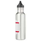 Fahne Nordzypern Edelstahlflasche (Rechts)