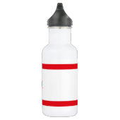 Fahne Nordzypern Edelstahlflasche (Rechts)