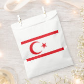 Fahne Nordzypern Geschenktütchen (Ausgeschnitten)