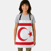 Fahne Nordzypern Schürze (Insitu)