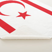 Fahne Nordzypern Sherpadecke (3/4)