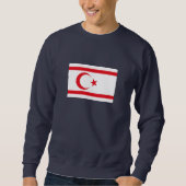 Fahne Nordzypern Sweatshirt (Vorderseite)