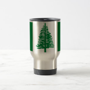 Fahne Norfolk Island Travel/Pendlerische Tasse