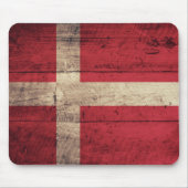 Fahne "Old Wooden Denmark" Mousepad (Vorne)