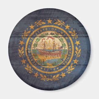 Fahne "Old Wooden New Hampshire"; Magnet