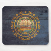 Fahne "Old Wooden New Hampshire"; Mousepad (Vorne)
