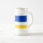 Fahne Patriotic Buryatia Bierglas (VorderseiteRechts)