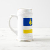 Fahne Patriotic Buryatia Bierglas (Links)