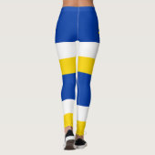 Fahne Patriotic Buryatia Leggings (Rückseite)