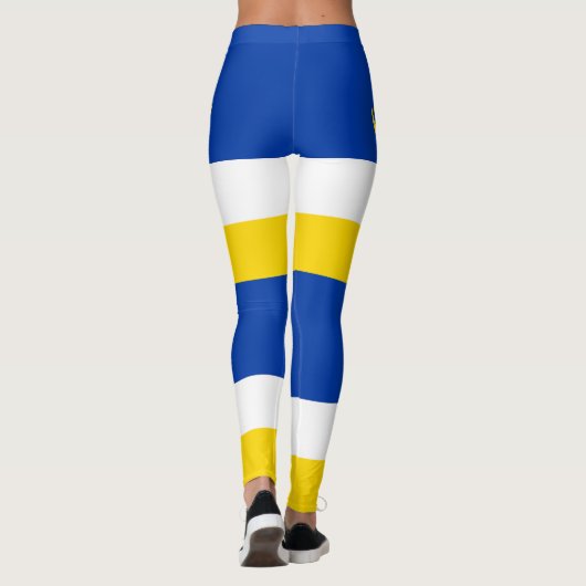 Fahne Patriotic Buryatia Leggings (Rückseite)