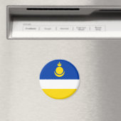 Fahne Patriotic Buryatia Magnet (In Situ (Geschirrspüler))