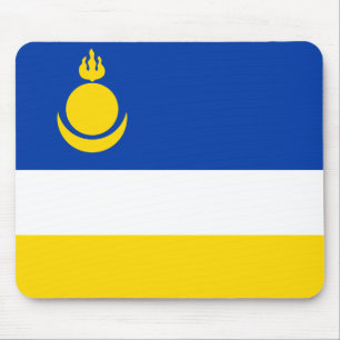Fahne Patriotic Buryatia Mousepad