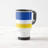 Fahne Patriotic Buryatia Reisebecher (VorderseiteRechts)