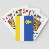 Fahne Patriotic Buryatia Spielkarten (Rückseite)