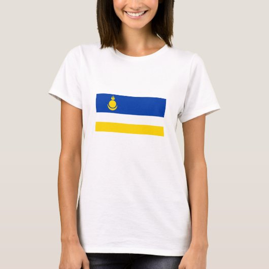 Fahne Patriotic Buryatia T-Shirt (Vorderseite)