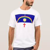 Fahne Pernambuco Brasilien T-Shirt (Vorderseite)