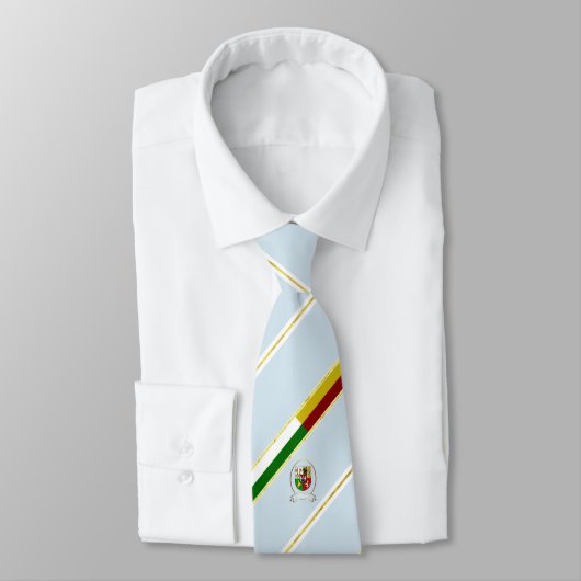 Fahne Plzen stripes Krawatte (Gebunden)