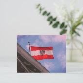 Fahne Postkarte (Stehend Vorderseite)