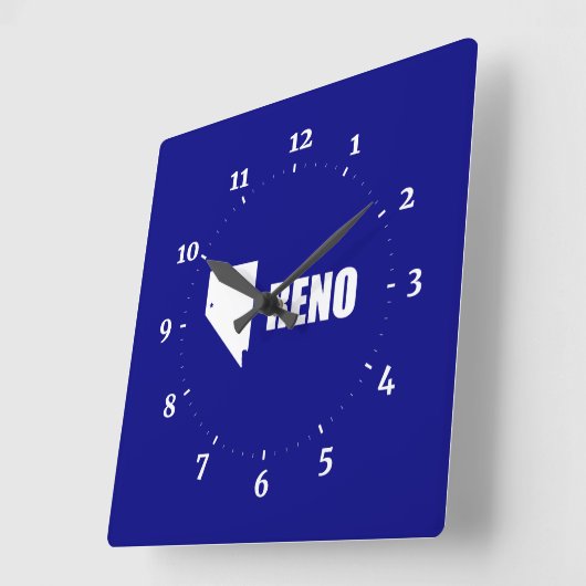 Fahne Reno, Uhr der Nevada-Platz (Winkel)