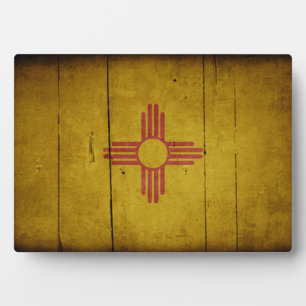 Fahne "Rugged Wood New Mexico" Fotoplatte