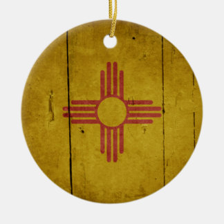 Fahne "Rugged Wood New Mexico" Keramikornament