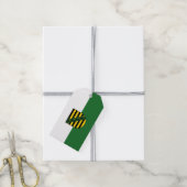 Fahne sächsischer Geschenkmarken Geschenkanhänger (Mit Garn)