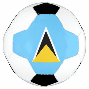 Fahne Saint Lucia Fußball