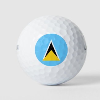 Fahne Saint Lucia Golfball