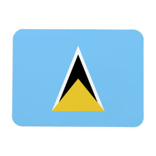 Fahne Saint Lucia Magnet