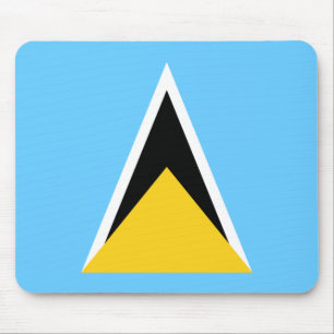 Fahne Saint Lucia Mousepad