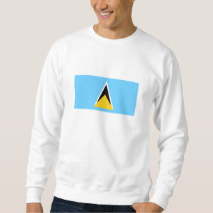 Fahne Saint Lucia Sweatshirt