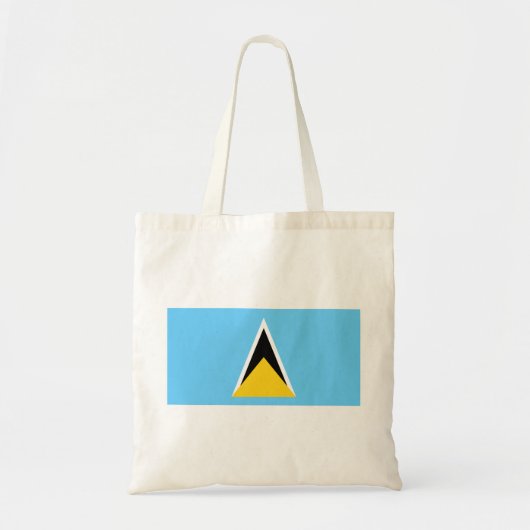 Fahne Saint Lucia Tragetasche (Vorne)