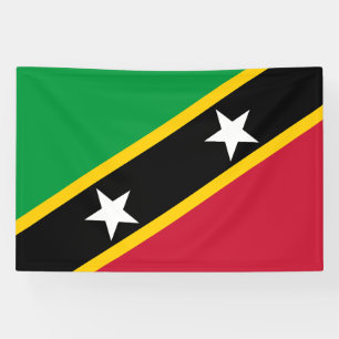 Fahne St. Kitts und Nevis Banner
