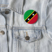 Fahne St. Kitts und Nevis Button (Beispiel)