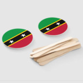 Fahne St. Kitts und Nevis Fächer (Non-assembled)