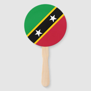 Fahne St. Kitts und Nevis Fächer