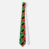Fahne St. Kitts und Nevis Krawatte (Vorderseite)