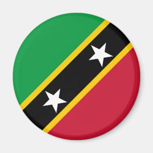 Fahne St. Kitts und Nevis Magnet